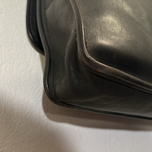 COPY - Vintage COACH 5180 Metropolitan Black Leather Brief Bag - Picture 15 of 16